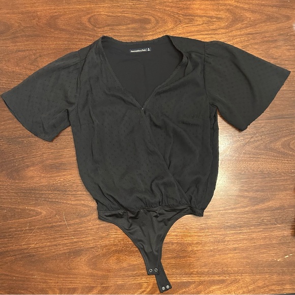 Abercrombie & Fitch Tops - Abercrombie & Fitch Black Women's Bodysuit
